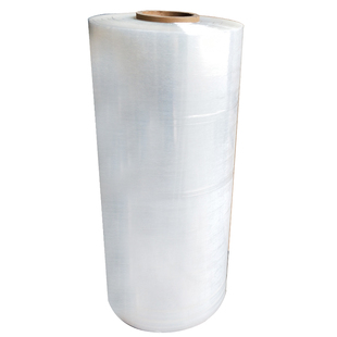 pe机用缠绕膜15公斤打包膜工业大卷缠绕膜机专用打包保护膜自粘