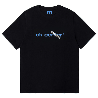 okcenter短袖重级棉宽松tee