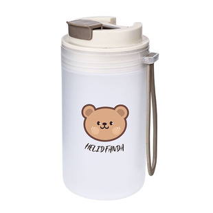 早餐杯便携燕麦杯豆浆杯杯子牛奶杯带盖吸管外带汤杯可加热早餐杯