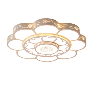 客厅主灯大尺寸花型简约大气led吸顶灯大户型超亮大灯灯饰自建房