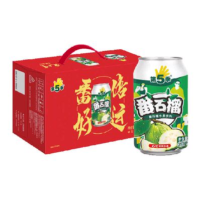 健力宝番石榴果饮料310ml*12罐
