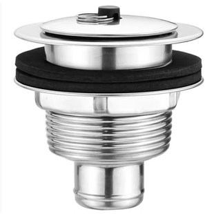 不锈钢拖把池下水器洗衣池下水口拖布菜盆水槽漏排水管套装配件