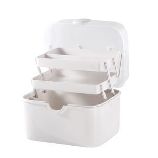 新款大号多层大容量收纳盒整理桌面甲油胶储物工具箱子美甲店专用