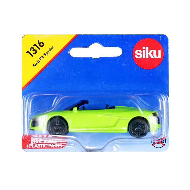 SIKU锌合金，塑胶奥迪R8模型
