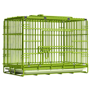 钢筋狗笼加粗加固边牧金毛家用室内中型狗笼子大型犬结实笼子折叠