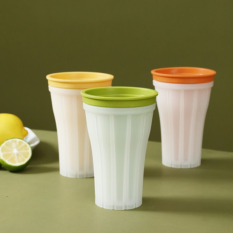 欧式捏捏冰沙制冰模具冷饮果汁盒冰块碎冰杯杯制冰沙粒碎冰趣味器