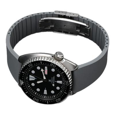 FKM进口氟橡胶表带连体折叠扣