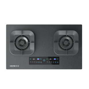 火王智能触屏燃气灶5.2kW猛火灶天然气双灶家用灶台厨房液化气