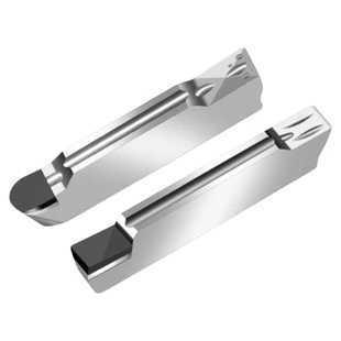 金刚石高光槽刀粒铝用切槽切断刀片PCD斜口铣刀片圆弧数控车刀粒