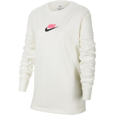 Nike耐克纯棉宽松大童长袖T恤
