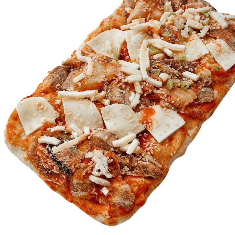 【招牌推荐】果子和肉意式披萨pizza榴莲炸锅西餐比萨早餐半成品