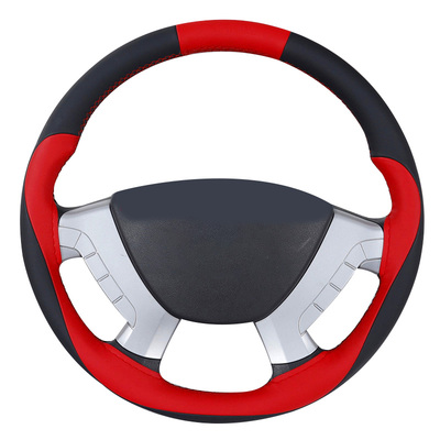 解放J6/J6P/J6L/J6M/JH6/J5P/J7货车真皮手缝方向盘套把手套手缝