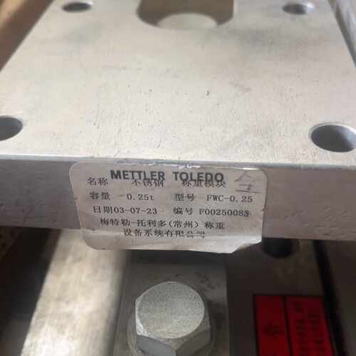 梅特勒托利多 称重传感器 fwc-0.25 库存剩余 看着很