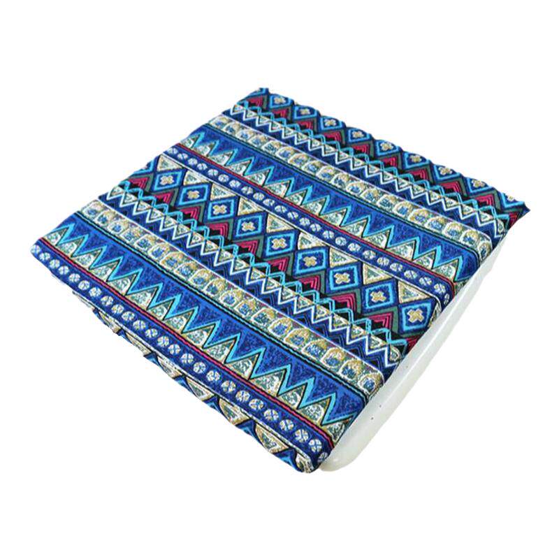 波西米亚复古民族风棉麻海绵椅垫