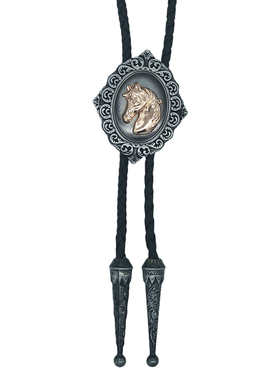 波洛领带情侣日韩风麋鹿毛衣项链