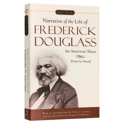 一个美国黑奴的自传 英文原版 弗雷德里克道格拉斯 Narrative of the Life of Frederick Douglass 英文版小说 进口英语书籍