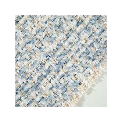 diy亮片粗花呢衣服布料手工定制