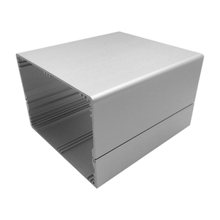 铝合金外壳铝型材壳体diy机箱pcb铝盒信号屏蔽盒电源仪表壳120x83