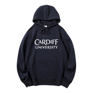 英国卡迪夫大学卫衣卡大Cardiff连帽Prifysgol Caerdydd冬季加绒