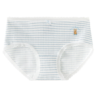 内裤女春夏新款女生袜子可爱少女短裤纯棉裆女款卡通女士三角裤类