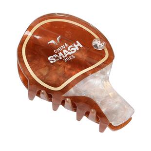 WTT中国大满贯2025官方乒乓周边纪念百搭球拍亚克力抓夹头饰发夹