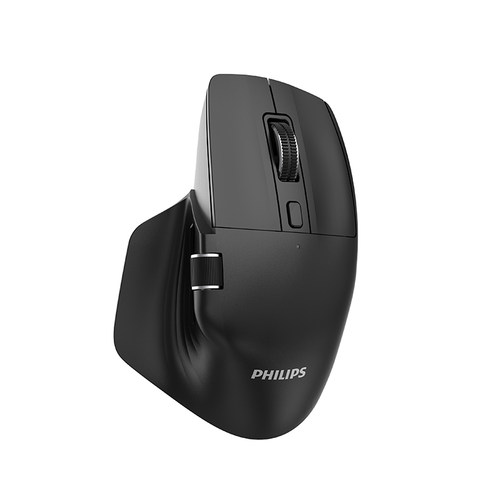 飞利浦MX Prime4无线蓝牙鼠标轻音办公滑鼠双模电脑笔记本轻量化
