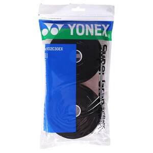 笨笨鱼体育用品店尤尼克斯羽毛球手胶YY吸汗带30条装AC102C30EX大盘手胶