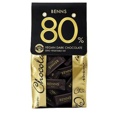 BENNS黑巧80%纯可可脂