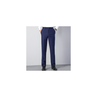 巴慕拉交通银行新款男女西裤交行行服工装女交行工作服西装裤蓝色