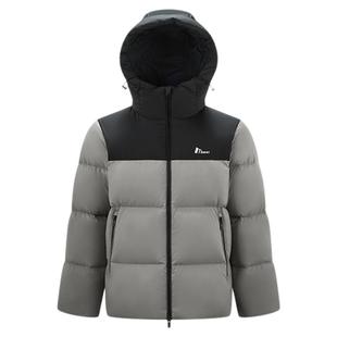 森马羽绒服男三防外套情侣冬装2025新款连帽上衣抗静电面包服保暖