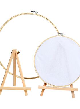 竹绣绷木架扎染手工DIY工具绷子