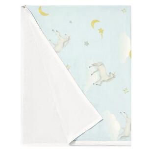 BororoBear婴儿盖毯夏凉被出门防风盖巾宝宝被子推车专用小毯子