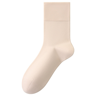 恒源祥袜子女脚肿不勒老人纯棉松口袜女士老年宽松抗菌月子袜秋冬