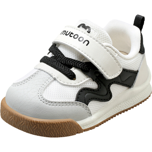 牧童宝宝学步鞋2026春季新款软底男童面包鞋子透气网面红色女童鞋