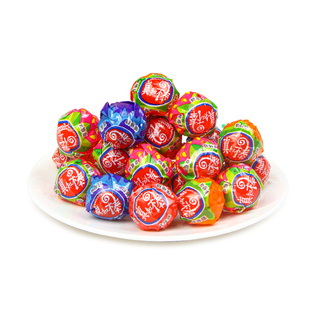 真知棒棒棒糖水果味年货糖果桶装60支儿童花束送礼年货零食