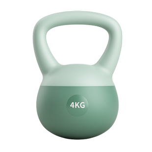 SND软壶铃女士健身家用练翘臀神器5公斤运动塑形深蹲哑铃提壶器材