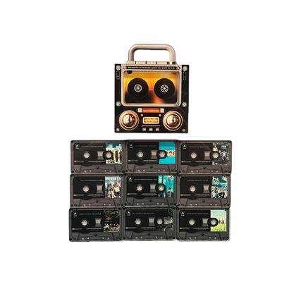 NFC磁带造型音乐磁吸冰箱贴NFC感应自动播放歌曲亚克力摆件磁贴片