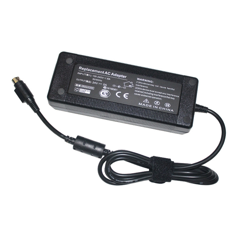 适用迪优美特H71A H71 H73AH75A液晶显示器电源联亚24V5A四针120w