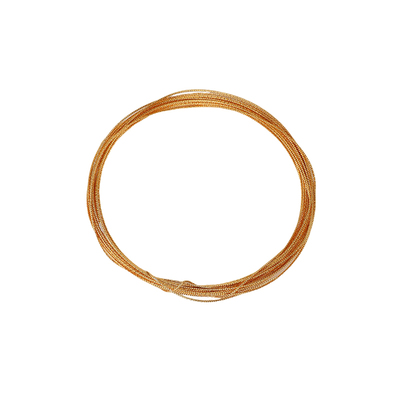 14K批花硬线持久保色不褪色