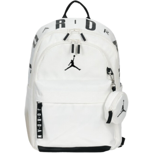 耐克JORDAN休闲AJ运动电脑双肩背包中号学生书包男女IM4477-133