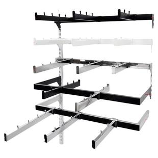 鑫何固象鼻挂钩1.5宽方管黑色白色卡梯柱不锈钢方管带钉勾A柱托架