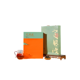 定风波湖南活字茶黑茶礼盒创意礼品高端商务会议伴手礼可定制LOGO