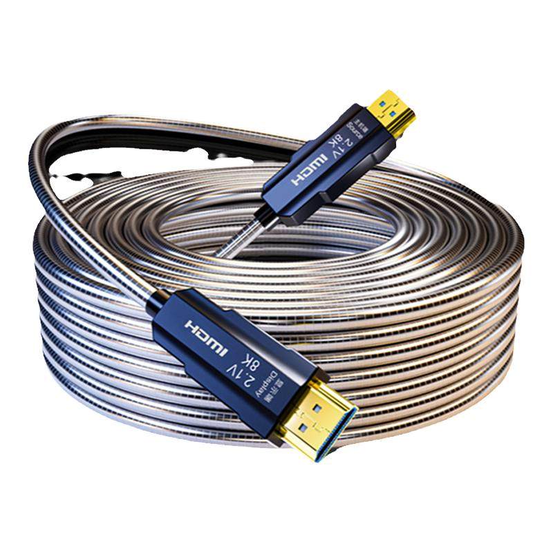 金属铠甲抗拉保护8k60hz光纤HDMI
