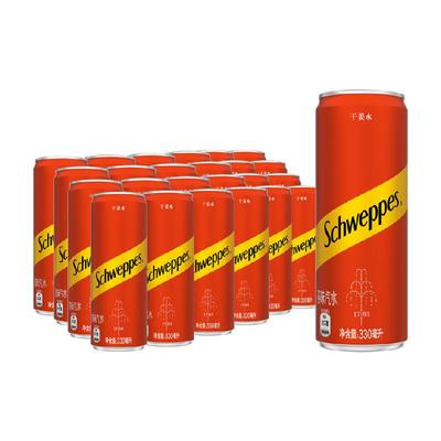 可口可乐怡泉干姜水330ml×24罐