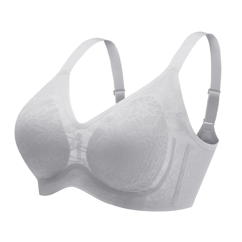 嫚熙红山茶花孕妇哺乳内衣