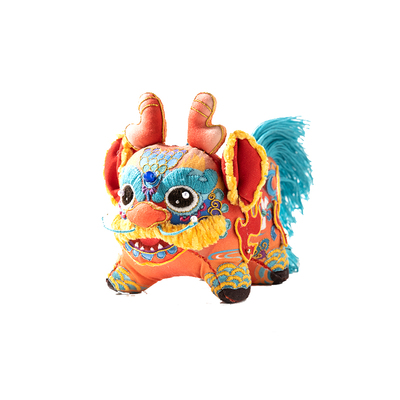 放羊班麒麟diy刺绣玩偶手工摆件