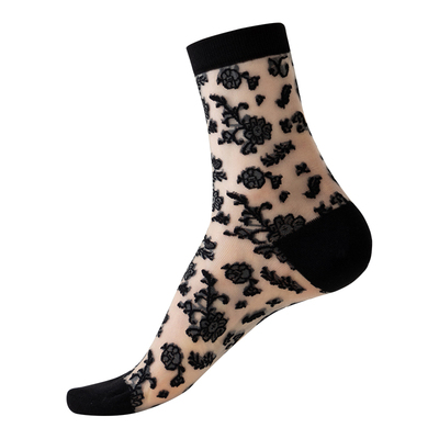 无骨丝袜女透明水晶玻璃丝女中筒