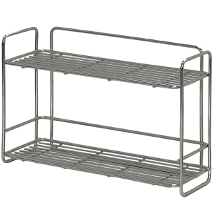 ins桌面不锈钢置物架厨房台面水杯调料架沥水架浴室护肤品收纳架