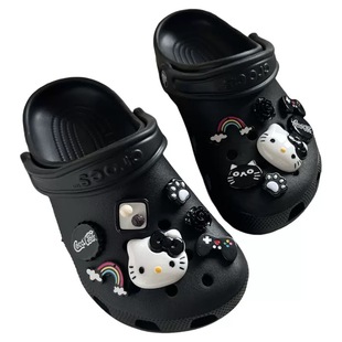 洞洞鞋鞋花hellokitty配饰crocs卡扣diy卡骆驰装饰可爱配件凯蒂猫
