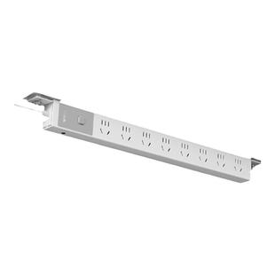 公牛PDU正品桌下插排多孔位机房排插电源插排多孔免打孔接线板